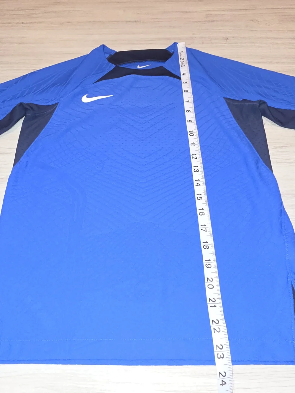 Nike Dri Fit Vapor Short Sleeve Shirt Soccer Shirt Youth Medium Blue Size M